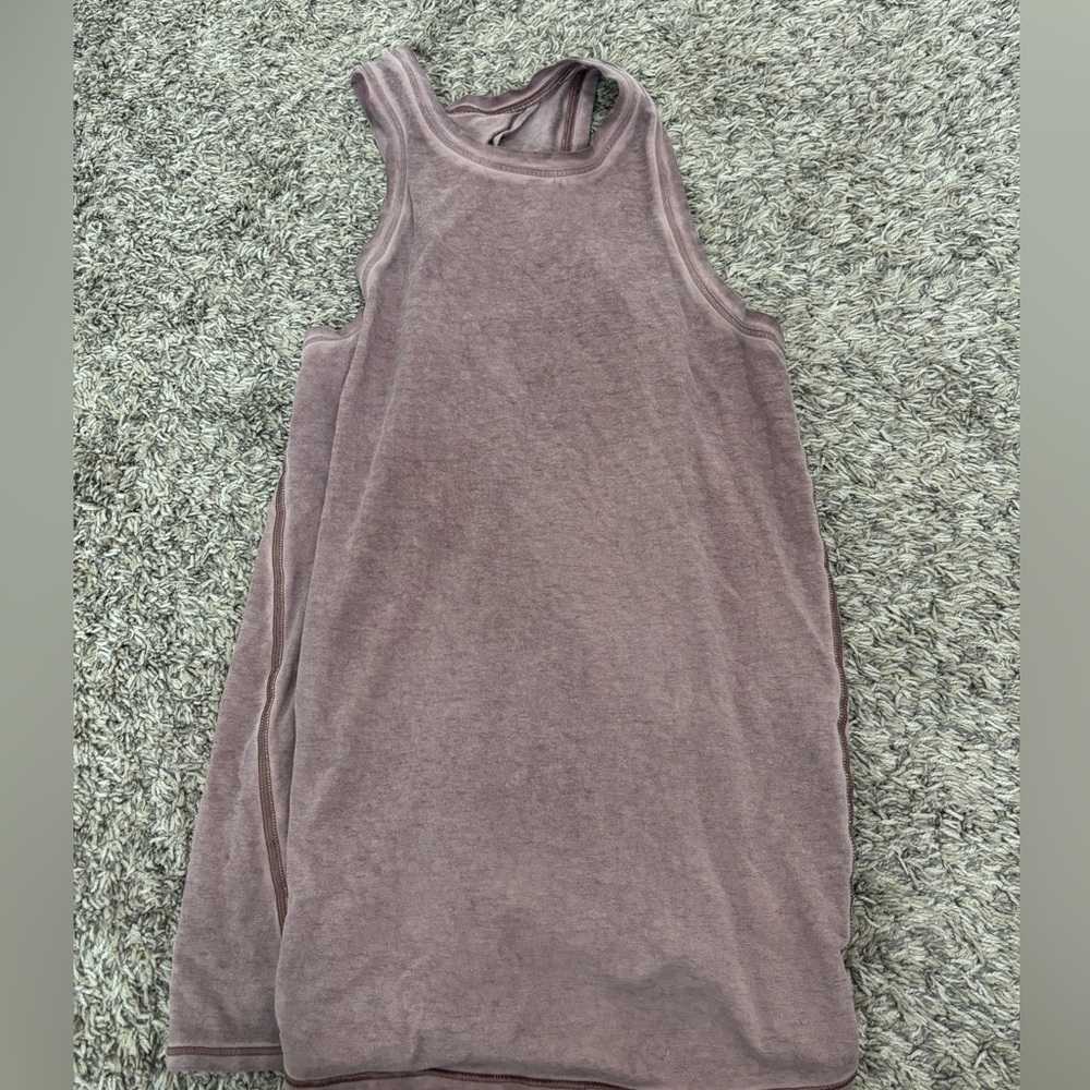 Lululemon pink tye tank top- size 0